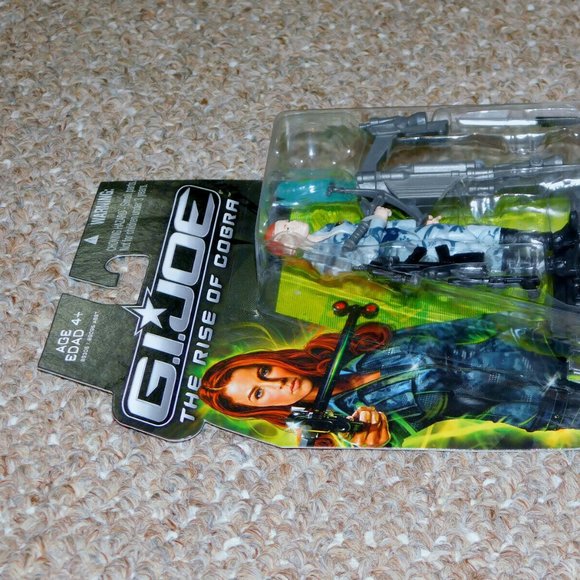 2009 Hasbro G.I. Joe: Rise of Cobra 3 3/4" Covert Operations Scarlett MOC New - Picture 3 of 10